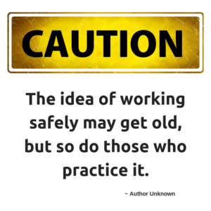 work safely in the workplace