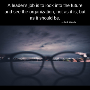 organizational leader's should look to the future