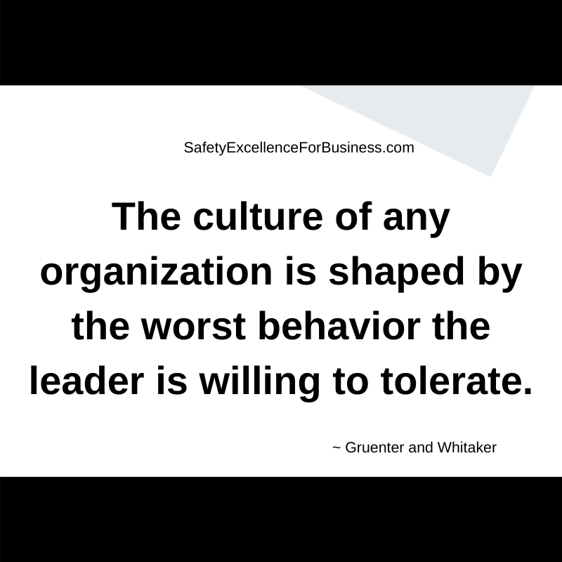 organizational culture is shaped by leadership