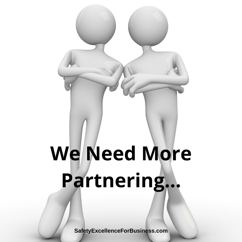 more partnering is needed in businesses