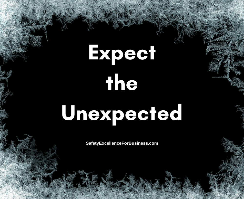 expect the unexpected with black ice